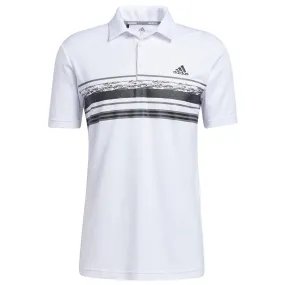 adidas Novelty Core Stripe Polo Shirt - White/Black