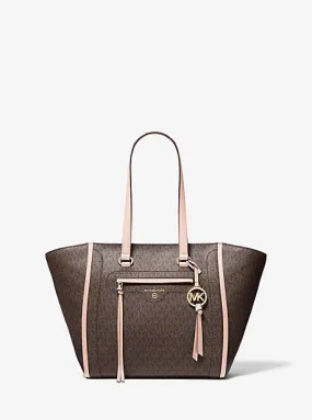 Carine Medium Logo Tote Bag