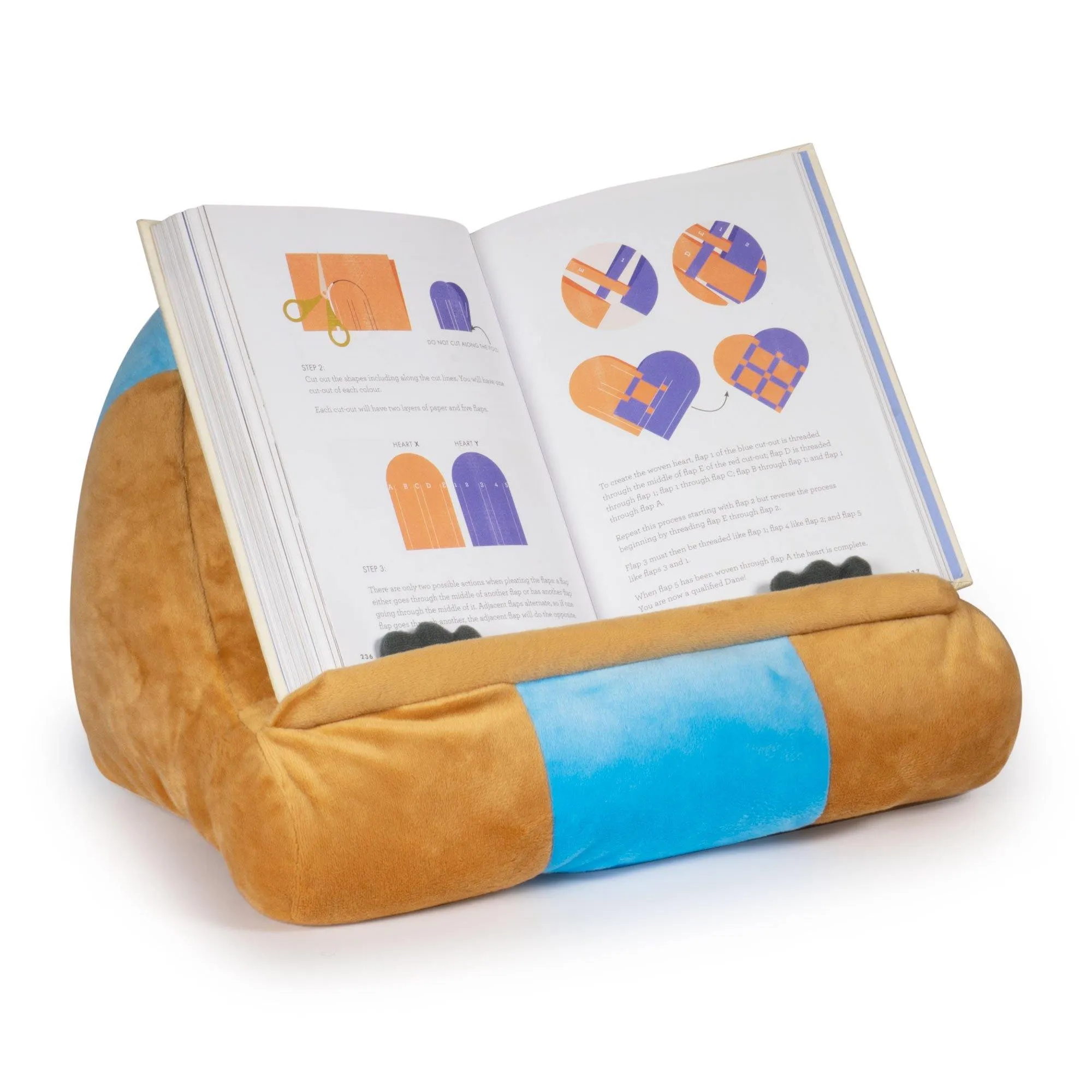 Cuddly Reader iPad, Tablet Stand and Book Holder (Owliver)