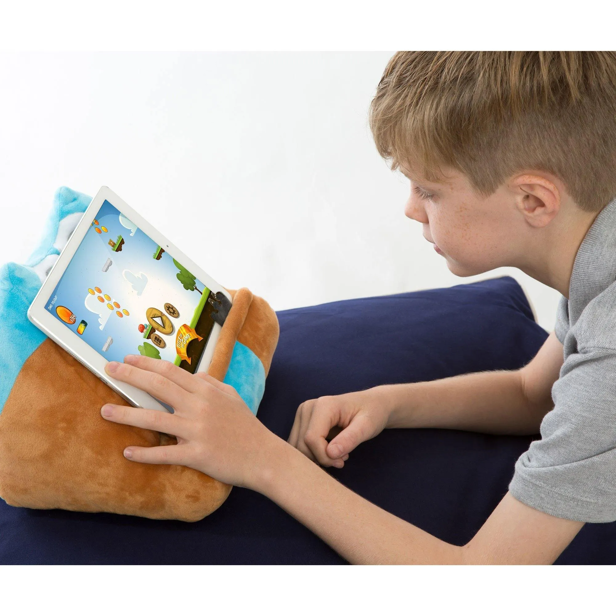 Cuddly Reader iPad, Tablet Stand and Book Holder (Owliver)