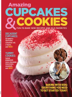 Cupcakes & Cookies - Guide To Baking With Kids: Boot Camp For Beginners, Strawberry Shortcake, Double Chocolate, Essential Tools, Age-Appropriate Recipes, Expert Tips, Interactive & Safe Family Fun!