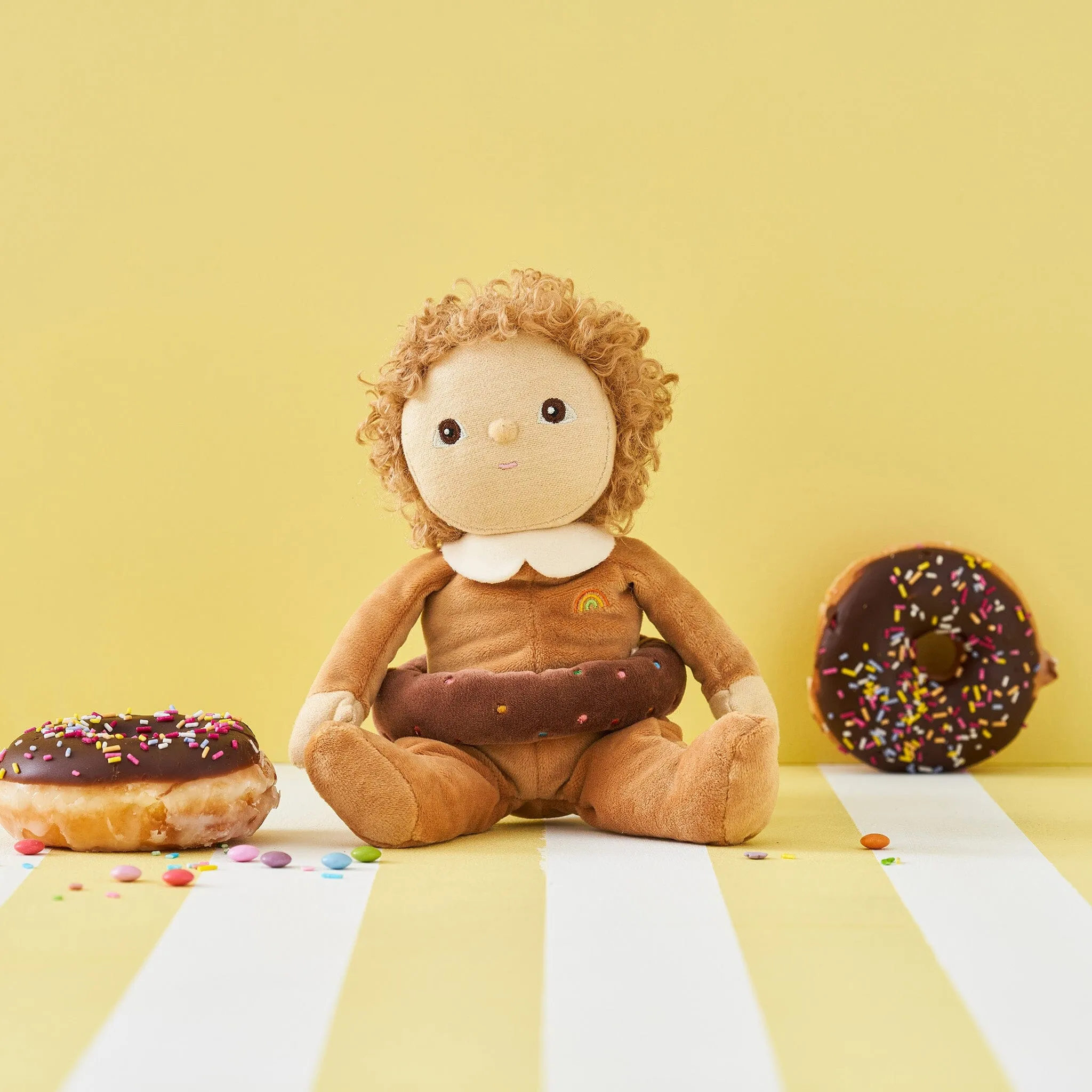 Dinky Dinkum Dolls | Darcy Donut - Latte