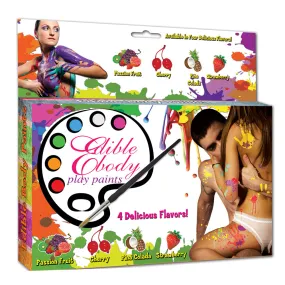 Edible Body Play Paints 4-Pack