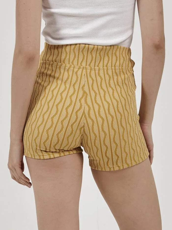 Gravitation Bike Short - Mineral Yellow