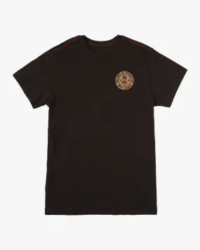 Hawaii Sunpalm Tee - Pirate Black