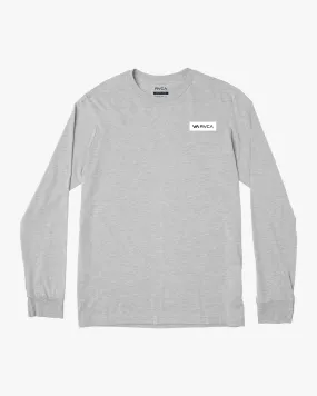 Icon Performance Long Sleeve Tee - Heather Grey