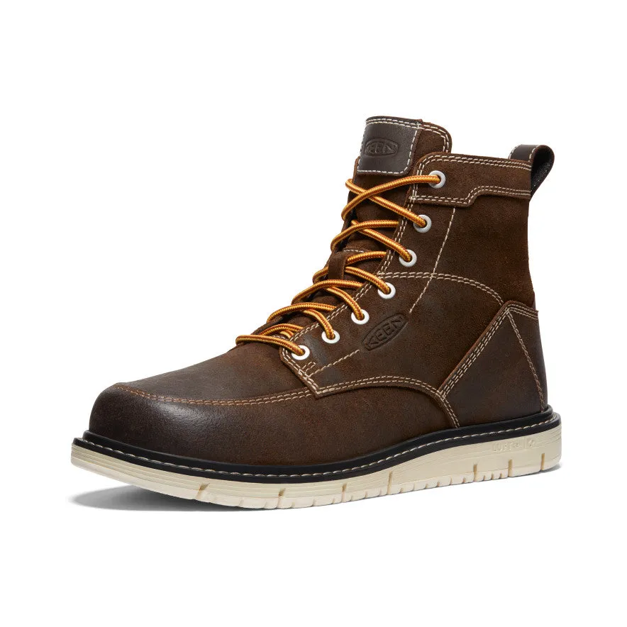 Men's San Jose 6" Boot (Soft Toe)  |  Coffee Bean/Star White