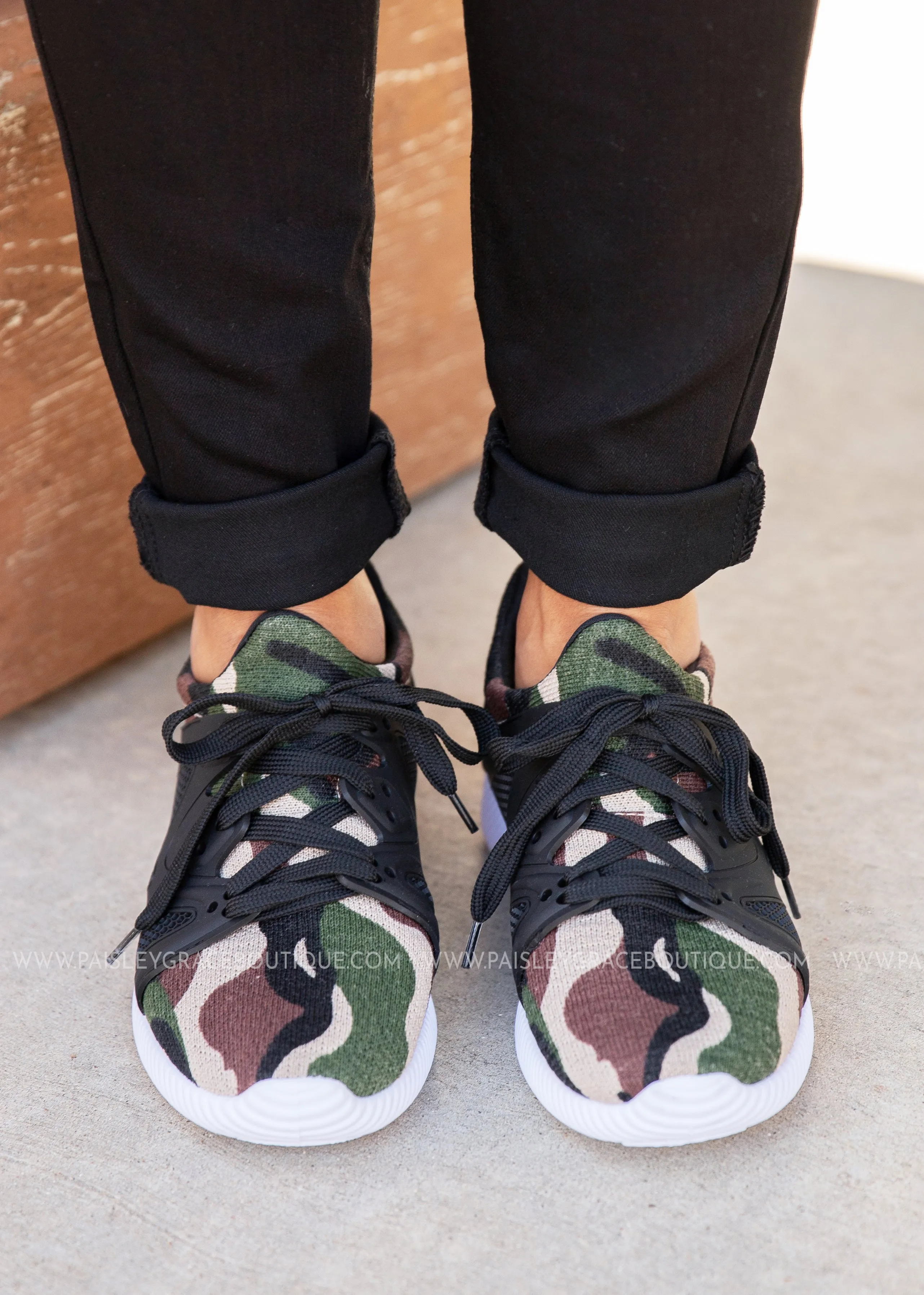 Open Season Camo Sneaker - LAST ONE FINAL SALE