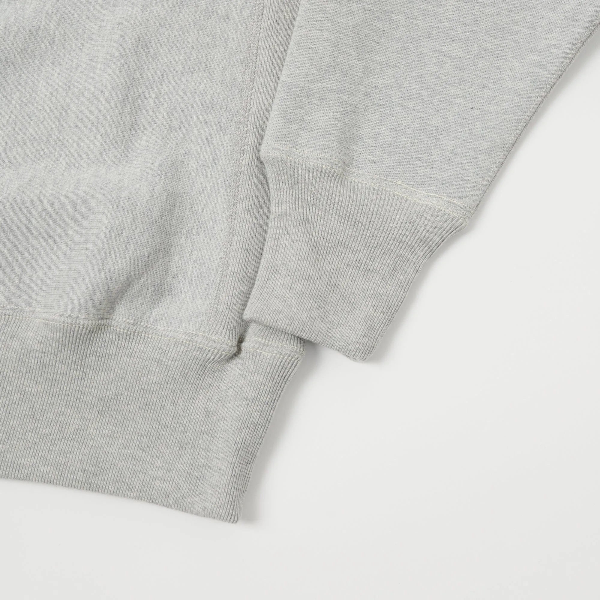 Warehouse & Co 483 Plain Sweatshirt - Heather Grey